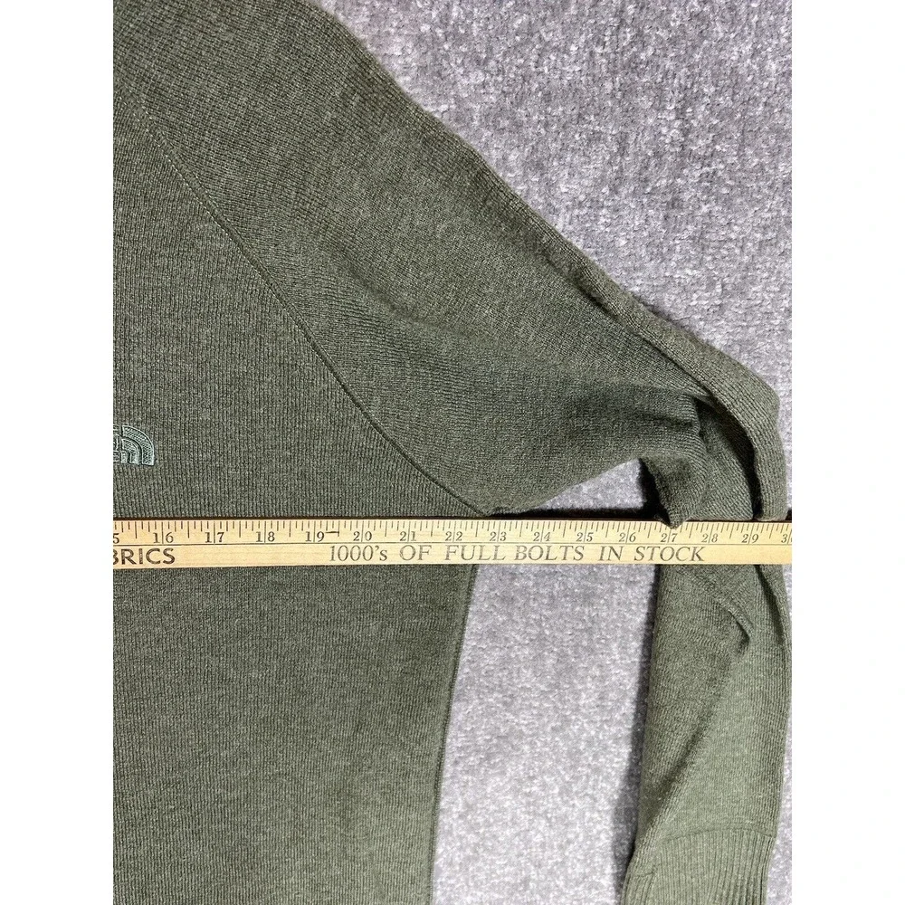 The North Face A5 Series Wool Blend 1/4 Zip Mock Neck Knit Sweater Mens‎ Size XL